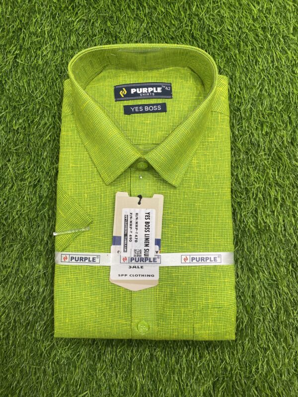 YES BOSS LINEN SLUB