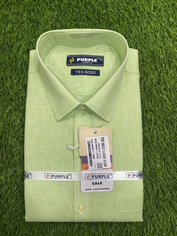 YES BOSS LINEN SLUB