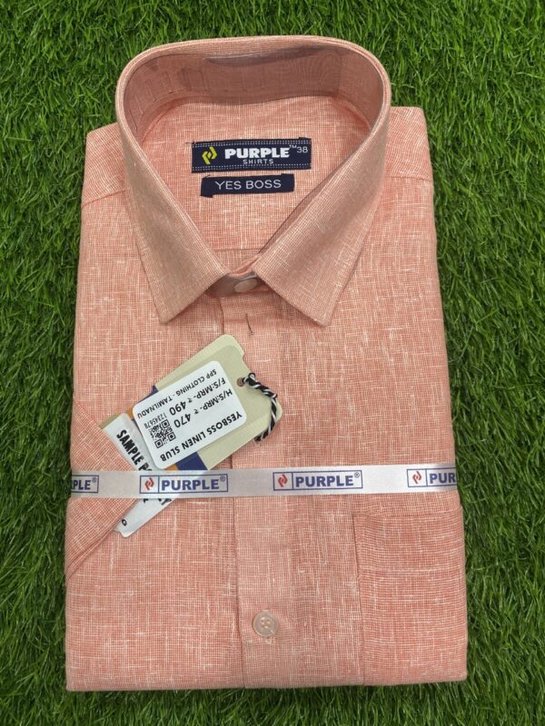YES BOSS LINEN SLUB